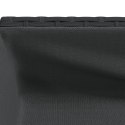 DONICE OGRODOWE Z PÓŁKĄ 2 SZT CZARNE 90X40X75CM POLIRATTAN