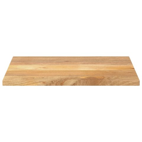 BLAT STOŁU 90X50X2,5CM PROSTOKĄTNY LITE DREWNO MANGO
