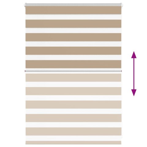 ROLETA ZEBRA 100X100CM SZEROKOŚĆ TKANINY 95,9CM POLIESTER