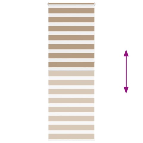 ROLETA ZEBRA 80X230CM SZEROKOŚĆ TKANINY 75,9CM POLIESTER