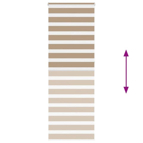 ROLETA ZEBRA 85X230CM SZEROKOŚĆ TKANINY 80,9CM POLIESTER