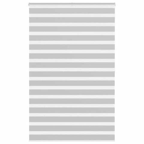 ROLETA ZEBRA JASNOSZARA SZEROKOŚĆ TKANINY 45,9CM POLIESTER