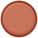 OKRĄGŁY TALERZYK KWIATOWY 24 PCS CZERWONY CEGLASTY Ø 14X 2CM