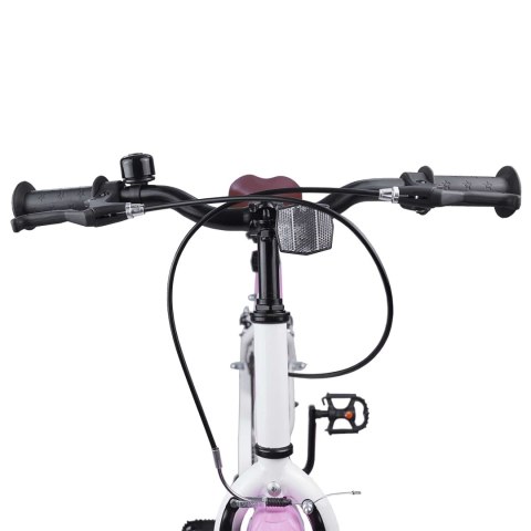 ROWER DZIECIĘCY 24 CALI DLA DZIECI W WIEKU 8-12 LAT JASNY RÓŻ