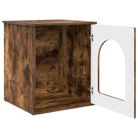 KOTY DOM DĄB WĘDZONY 53X 52X 62CM