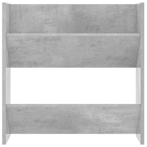 PÓŁKI ŚCIENNE NA BUTY 2 SZT. SZARE 60X18X60CM