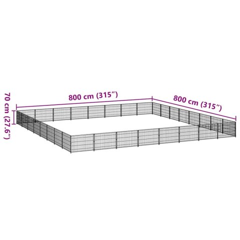KOJEC DLA PSA SREBRNY 64M² STALOWY