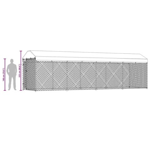 KOJEC DLA PSA Z ZADASZENIEM 760X190X225CM