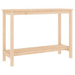 STOLIK KONSOLOWY 110X40X80CM LITE DREWNO SOSNOWE
