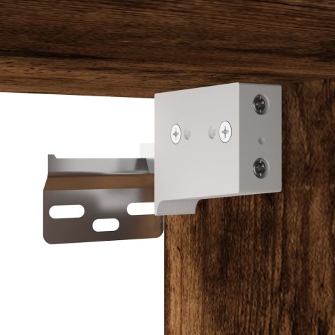 4-CZĘŚCIOWY ZESTAW SZAFEK ŁAZIENKOWYCH PRZYDYMIONY DĄB