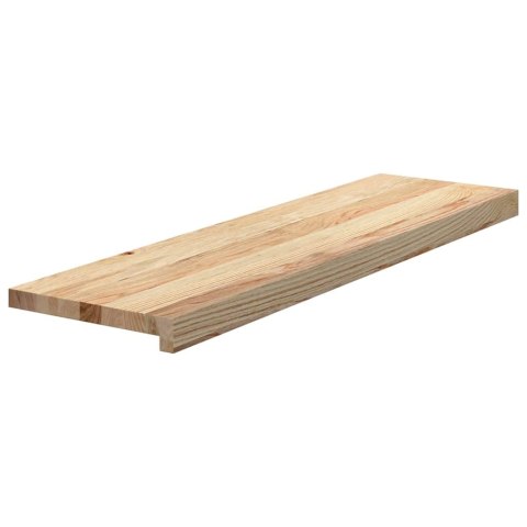 STOPNIE SCHODOWE 16 SZT. SUROWE 90X30X2CM LITE DREWNO DĘBOWE