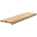 STOPNIE SCHODOWE 20 SZT. SUROWE 90X30X2CM LITE DREWNO DĘBOWE