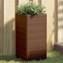 DONICA OGRODOWA OGRODOWA BRĄZOWA 30X30X60CM RATTAN PE