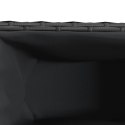 DONICA OGRODOWA OGRODOWA Z 3 WKŁADAMI CZARNA 105X30X32CM RATTAN PE