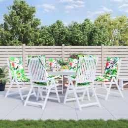 PODUSZKI NA KRZESŁA Z WYSOKIM OPARCIEM 6 SZT. KOLOROWE