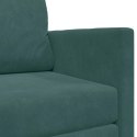 SOFA BED 110CM CIEMNA ZIELEŃ AKSAMIT