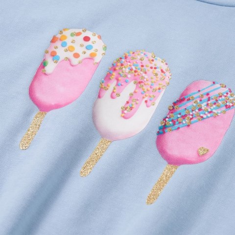 KOSZULKA DZIECIĘCA NIEBIESKA 140