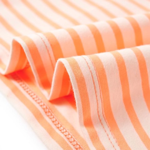 KOSZULKA DZIECIĘCA NEONOWY POMARAŃCZ 128