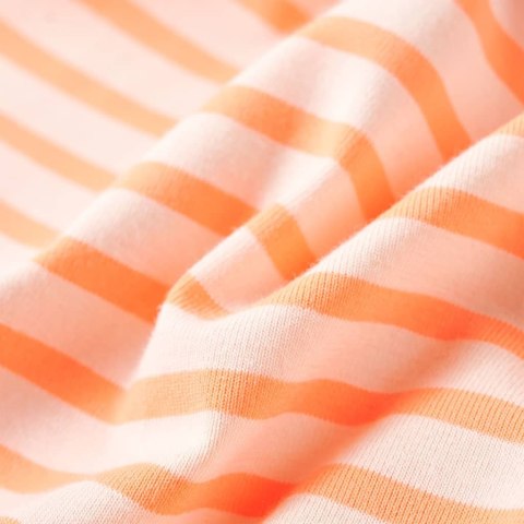 KOSZULKA DZIECIĘCA NEONOWY POMARAŃCZ 128