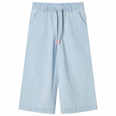 SPODNIE DZIECIĘCE JASNY NIEBIESKI DENIM 104