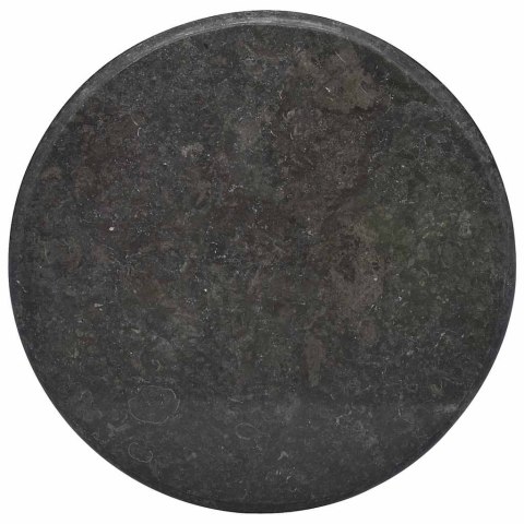 BLAT DO STOŁU CZARNY Ø60X2,5CM MARMUR