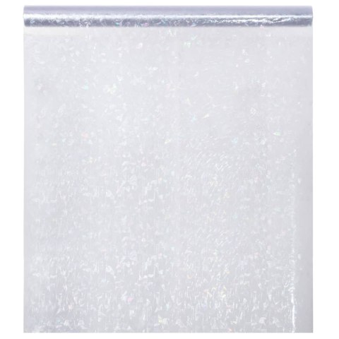 FOLIA OKIENNA MATOWA TĘCZOWY WZÓR 3D 90X500CM PVC