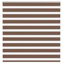 VidaXL Roleta zebra, brzozowa, szerokość tkaniny 135,9cm, poliester