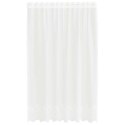 FIRANKA KORONKOWA Z ZASŁONAMI BIAŁY 150X 160CM POLIESTER
