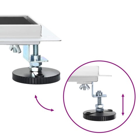 ODPŁYW PRYSZNICOWY Z SZKLANĄ POKRYWĄ I SYFONEM 360° 90CM