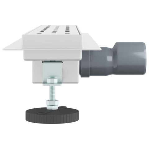 ODWODNIENIE PRYSZNICOWE Z DESIGNEM LINII SREBRNY 50CM