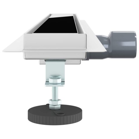 ODWODNIENIE PRYSZNICOWE Z OSŁONĄ SZKLANĄ CZARNY 80CM