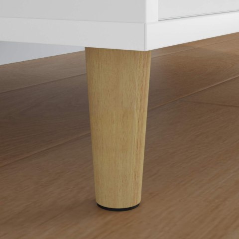 NÓŻKI MEBLOWE 2 PCS BRĄZOWY Ø 44X 100MM