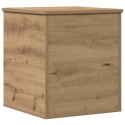 SKRZYNIA 40X42X46 CM DĄB RZEMIEŚLNICZY KUFER BOX SCHOWEK ORGANIZER SIEDZISKO