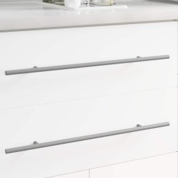 UCHWYT 2 PCS SREBRNY 500MM STAL