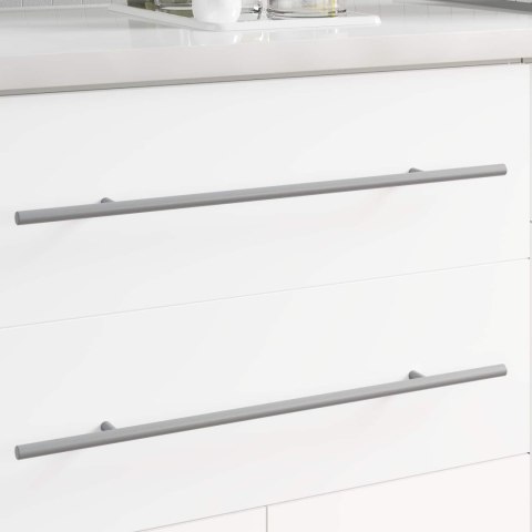 UCHWYT 2 PCS SREBRNY 500MM STAL