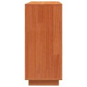 SZAFKA KOMODA WOSKOWY BRĄZ 110X34X75CM LITE DREWNO SOSNOWE