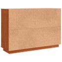SZAFKA KOMODA WOSKOWY BRĄZ 110X34X75CM LITE DREWNO SOSNOWE