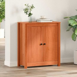 SZAFKA KOMODA WOSKOWY BRĄZ 70X35X80CM LITE DREWNO SOSNOWE