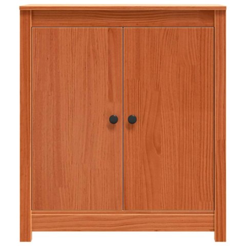 SZAFKA KOMODA WOSKOWY BRĄZ 70X35X80CM LITE DREWNO SOSNOWE