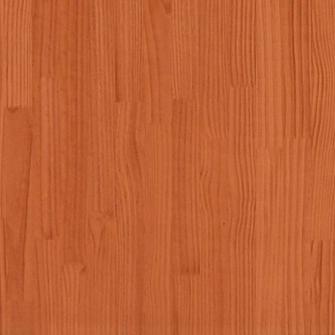 SZAFKA KOMODA WOSKOWY BRĄZ 70X35X80CM LITE DREWNO SOSNOWE
