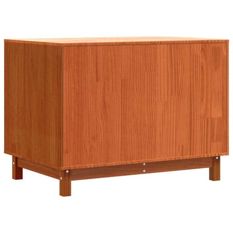 DOMEK DLA PSÓW WOSKOWY BRĄZ 90X 60X 67CM LITE DREWNO SOSNOWE