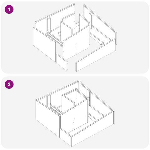 DONICZKA OGRODOWA BRĄZOWA 80X80X50CM