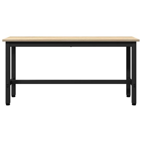 ŁAWKA JADALNIANA 2 PCS DĄB SONOMA 100X 32,5X 48,5CM