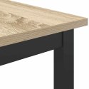 STÓŁ DĄB SONOMA 100X50X90,5CM DREWNO INŻYNIERYJNE I STAL
