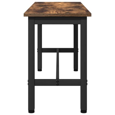 ŁAWKA JADALNIANA 2 PCS DĄB WĘDZONY 100X 32,5X 48,5CM