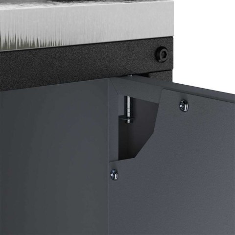 SZAFKA KUCHENNA ANTRACYT 60X50X92CM STAL