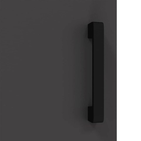 SZAFKA KUCHENNA CZARNA 60X50X92CM STAL