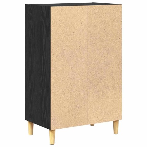 SZAFKA KOMODA CZARNY DĄB 57X35X89.5CM