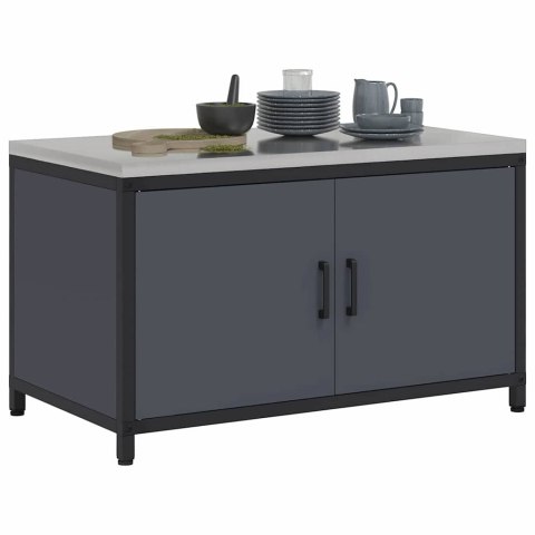 SZAFKA KUCHENNA ANTRACYT 60X50X92CM STAL