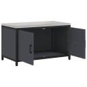 SZAFKA KUCHENNA ANTRACYT 60X50X92CM STAL